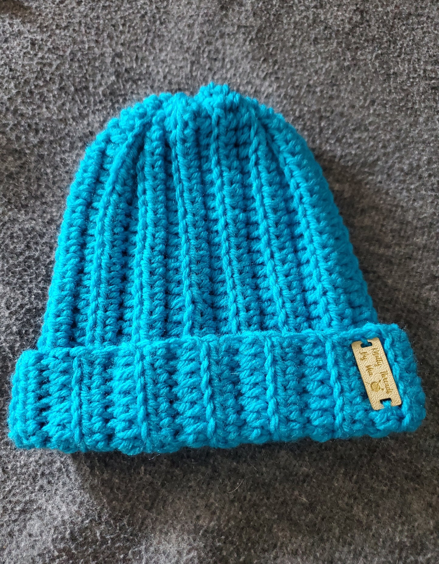 Small Turquoise Beanie