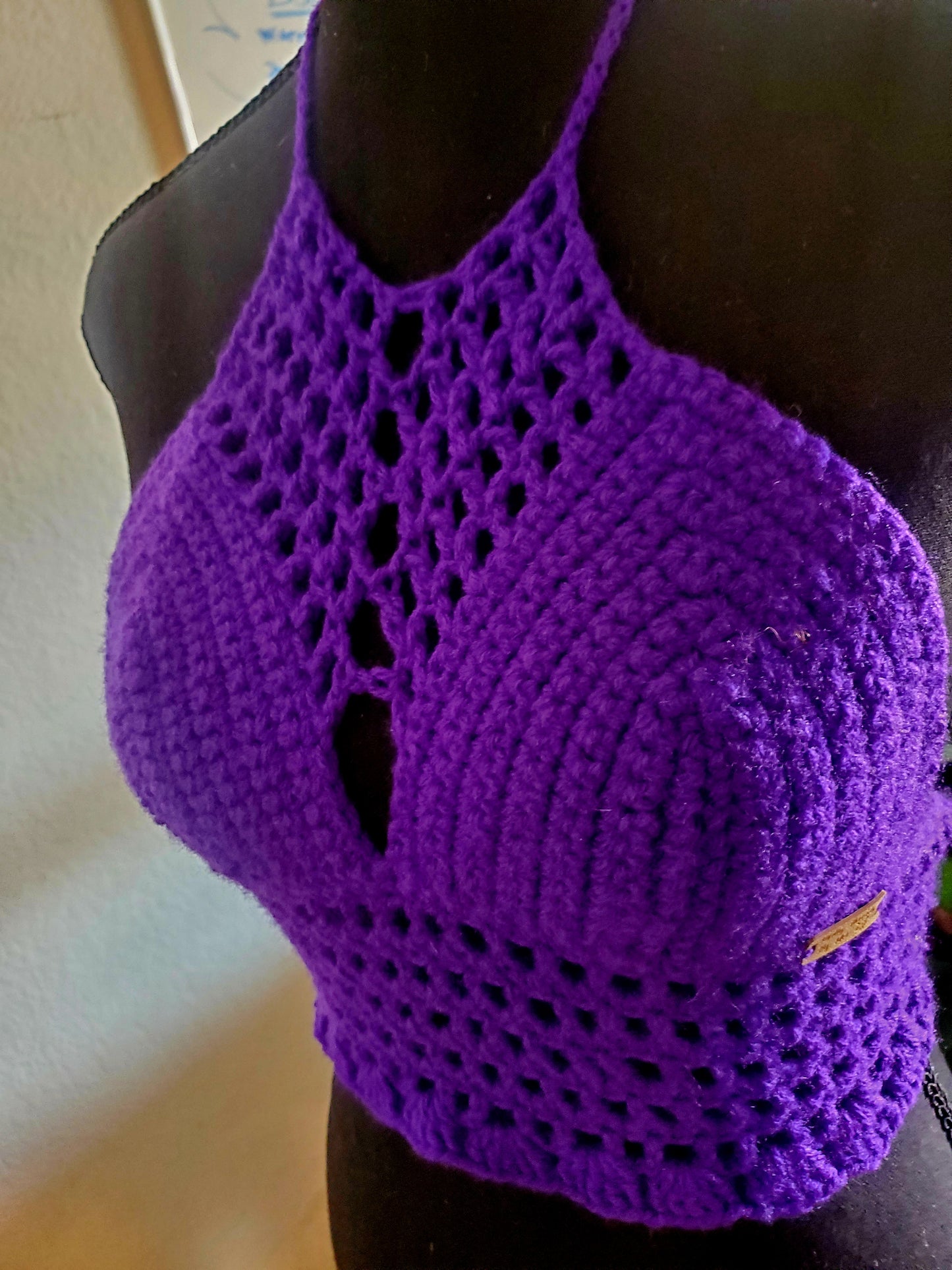 Peek A Boo Halter Top