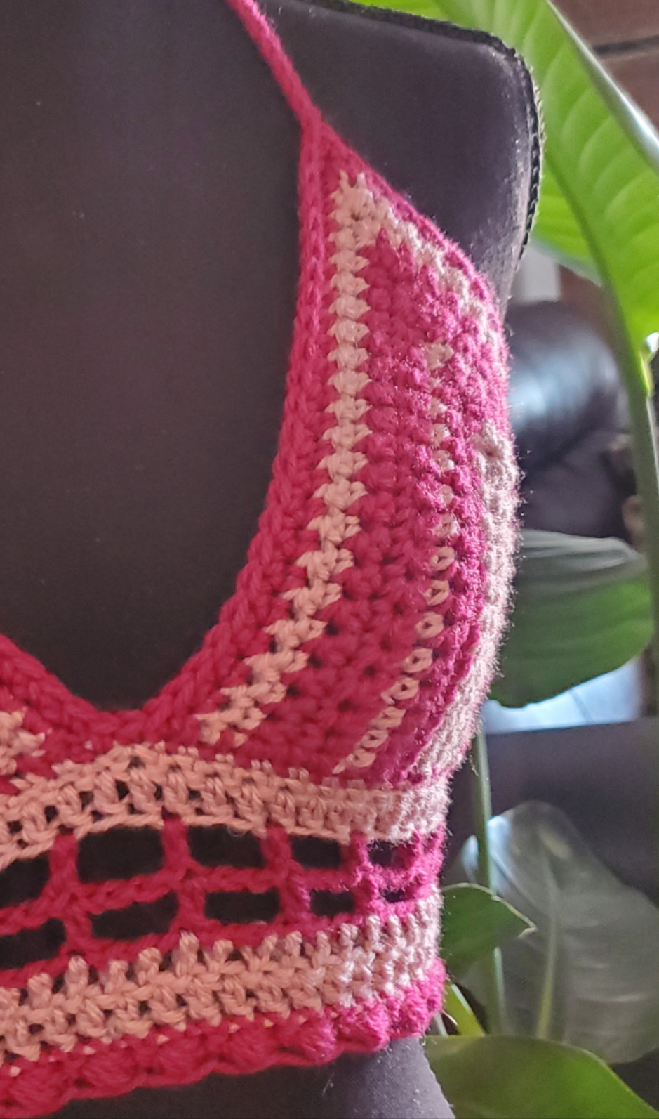 2 toned Pink Bralette