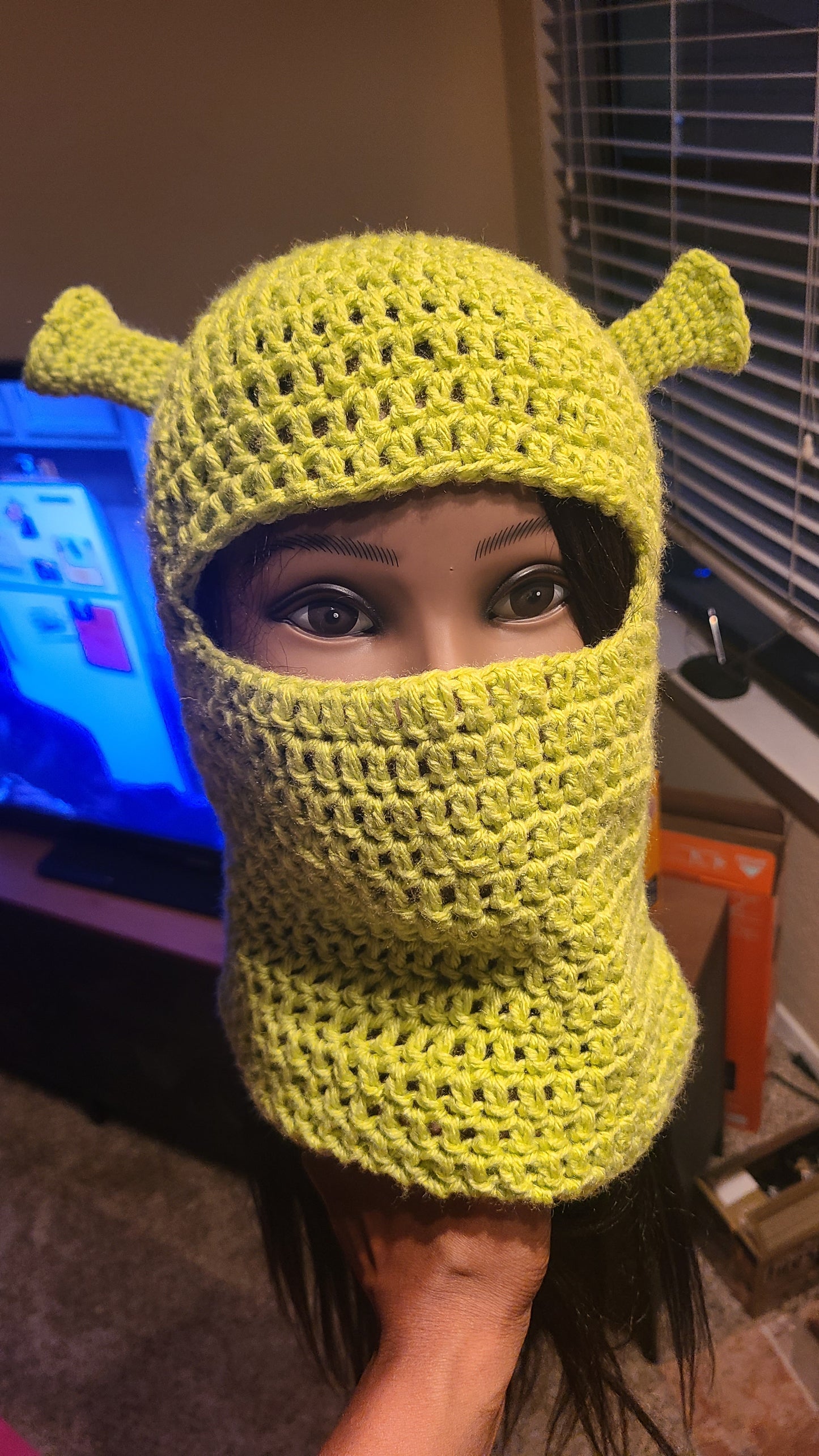 "Shrek" Balaclava (Ski Mask)